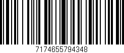 Código de barras (EAN, GTIN, SKU, ISBN): '7174655794348'