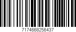 Código de barras (EAN, GTIN, SKU, ISBN): '7174668256437'
