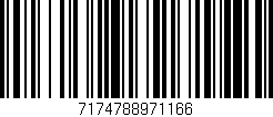 Código de barras (EAN, GTIN, SKU, ISBN): '7174788971166'