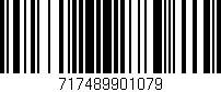 Código de barras (EAN, GTIN, SKU, ISBN): '717489901079'