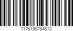 Código de barras (EAN, GTIN, SKU, ISBN): '7176198764512'