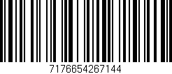 Código de barras (EAN, GTIN, SKU, ISBN): '7176654267144'