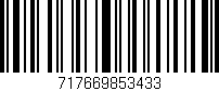 Código de barras (EAN, GTIN, SKU, ISBN): '717669853433'