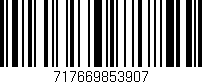 Código de barras (EAN, GTIN, SKU, ISBN): '717669853907'
