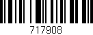 Código de barras (EAN, GTIN, SKU, ISBN): '717908'
