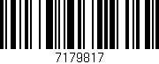 Código de barras (EAN, GTIN, SKU, ISBN): '7179817'