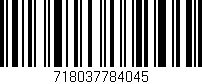 Código de barras (EAN, GTIN, SKU, ISBN): '718037784045'