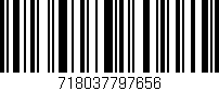Código de barras (EAN, GTIN, SKU, ISBN): '718037797656'
