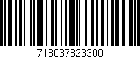 Código de barras (EAN, GTIN, SKU, ISBN): '718037823300'