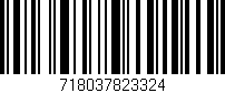 Código de barras (EAN, GTIN, SKU, ISBN): '718037823324'