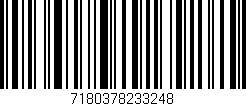 Código de barras (EAN, GTIN, SKU, ISBN): '7180378233248'