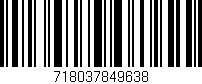 Código de barras (EAN, GTIN, SKU, ISBN): '718037849638'
