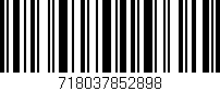 Código de barras (EAN, GTIN, SKU, ISBN): '718037852898'