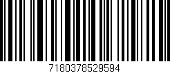 Código de barras (EAN, GTIN, SKU, ISBN): '7180378529594'