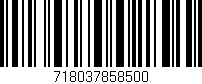 Código de barras (EAN, GTIN, SKU, ISBN): '718037858500'