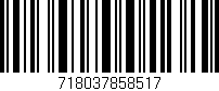 Código de barras (EAN, GTIN, SKU, ISBN): '718037858517'