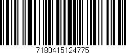 Código de barras (EAN, GTIN, SKU, ISBN): '7180415124775'