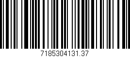 Código de barras (EAN, GTIN, SKU, ISBN): '7185304131.37'