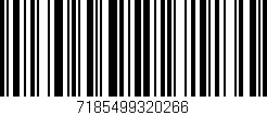 Código de barras (EAN, GTIN, SKU, ISBN): '7185499320266'