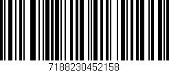 Código de barras (EAN, GTIN, SKU, ISBN): '7188230452158'