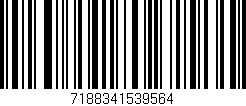Código de barras (EAN, GTIN, SKU, ISBN): '7188341539564'