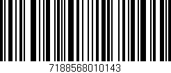 Código de barras (EAN, GTIN, SKU, ISBN): '7188568010143'