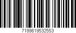 Código de barras (EAN, GTIN, SKU, ISBN): '7189619532553'