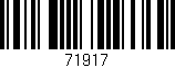 Código de barras (EAN, GTIN, SKU, ISBN): '71917'