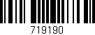 Código de barras (EAN, GTIN, SKU, ISBN): '719190'