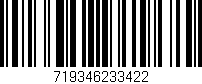 Código de barras (EAN, GTIN, SKU, ISBN): '719346233422'