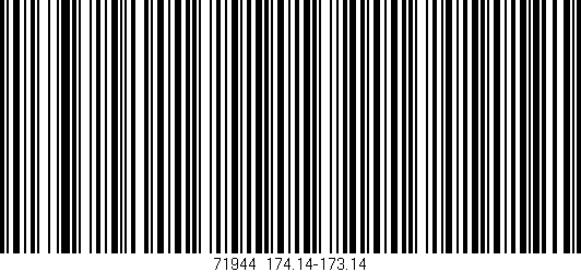 Código de barras (EAN, GTIN, SKU, ISBN): '71944/174.14-173.14'