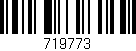 Código de barras (EAN, GTIN, SKU, ISBN): '719773'