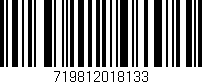 Código de barras (EAN, GTIN, SKU, ISBN): '719812018133'