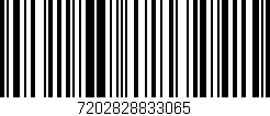 Código de barras (EAN, GTIN, SKU, ISBN): '7202828833065'