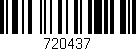 Código de barras (EAN, GTIN, SKU, ISBN): '720437'
