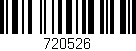 Código de barras (EAN, GTIN, SKU, ISBN): '720526'