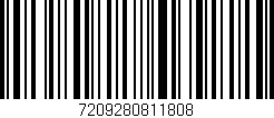 Código de barras (EAN, GTIN, SKU, ISBN): '7209280811808'