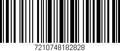 Código de barras (EAN, GTIN, SKU, ISBN): '7210748182828'