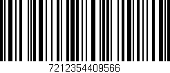 Código de barras (EAN, GTIN, SKU, ISBN): '7212354409566'