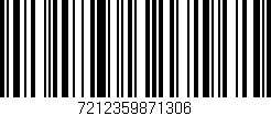 Código de barras (EAN, GTIN, SKU, ISBN): '7212359871306'