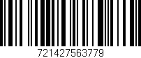 Código de barras (EAN, GTIN, SKU, ISBN): '721427563779'
