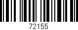 Código de barras (EAN, GTIN, SKU, ISBN): '72155'
