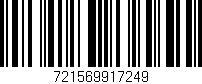 Código de barras (EAN, GTIN, SKU, ISBN): '721569917249'