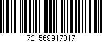 Código de barras (EAN, GTIN, SKU, ISBN): '721569917317'