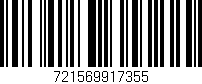 Código de barras (EAN, GTIN, SKU, ISBN): '721569917355'