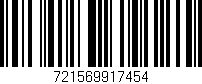 Código de barras (EAN, GTIN, SKU, ISBN): '721569917454'