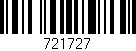Código de barras (EAN, GTIN, SKU, ISBN): '721727'