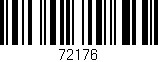 Código de barras (EAN, GTIN, SKU, ISBN): '72176'