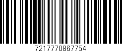 Código de barras (EAN, GTIN, SKU, ISBN): '7217770867754'