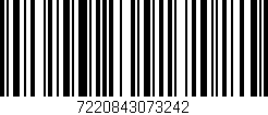 Código de barras (EAN, GTIN, SKU, ISBN): '7220843073242'